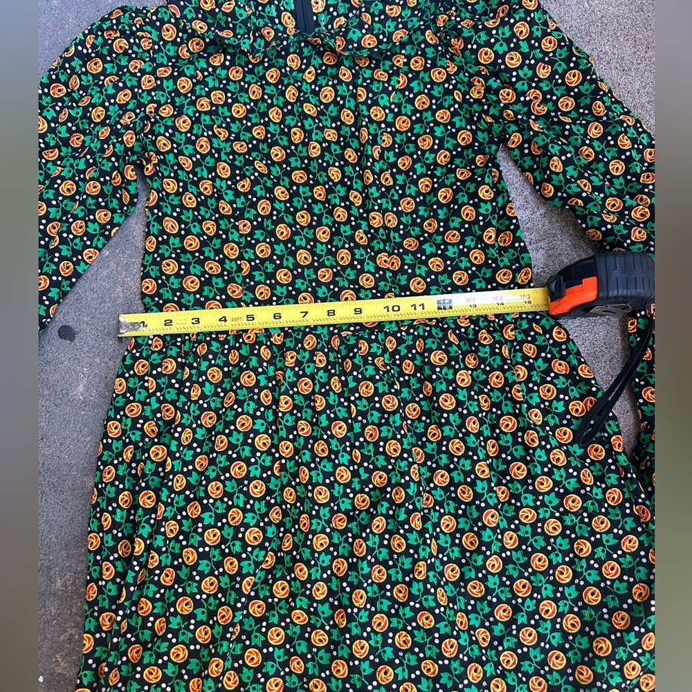 Batsheva Collared floral mini cotton dress - Picture 6 of 10